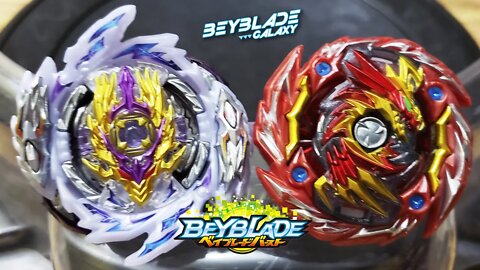 RAGE LONGINUS .Ds' 3A vs MASTER DIABOLOS .Gn - Beyblade Burst ベイブレードバースト