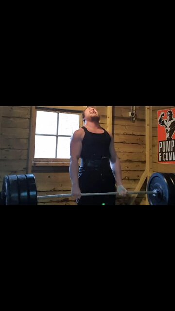 157.5 Kgs x 8 DEADLIFT NEW REP PR!