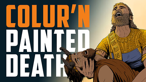 Finishing THAT Gilgamesh panel... Colur'n Painted Death