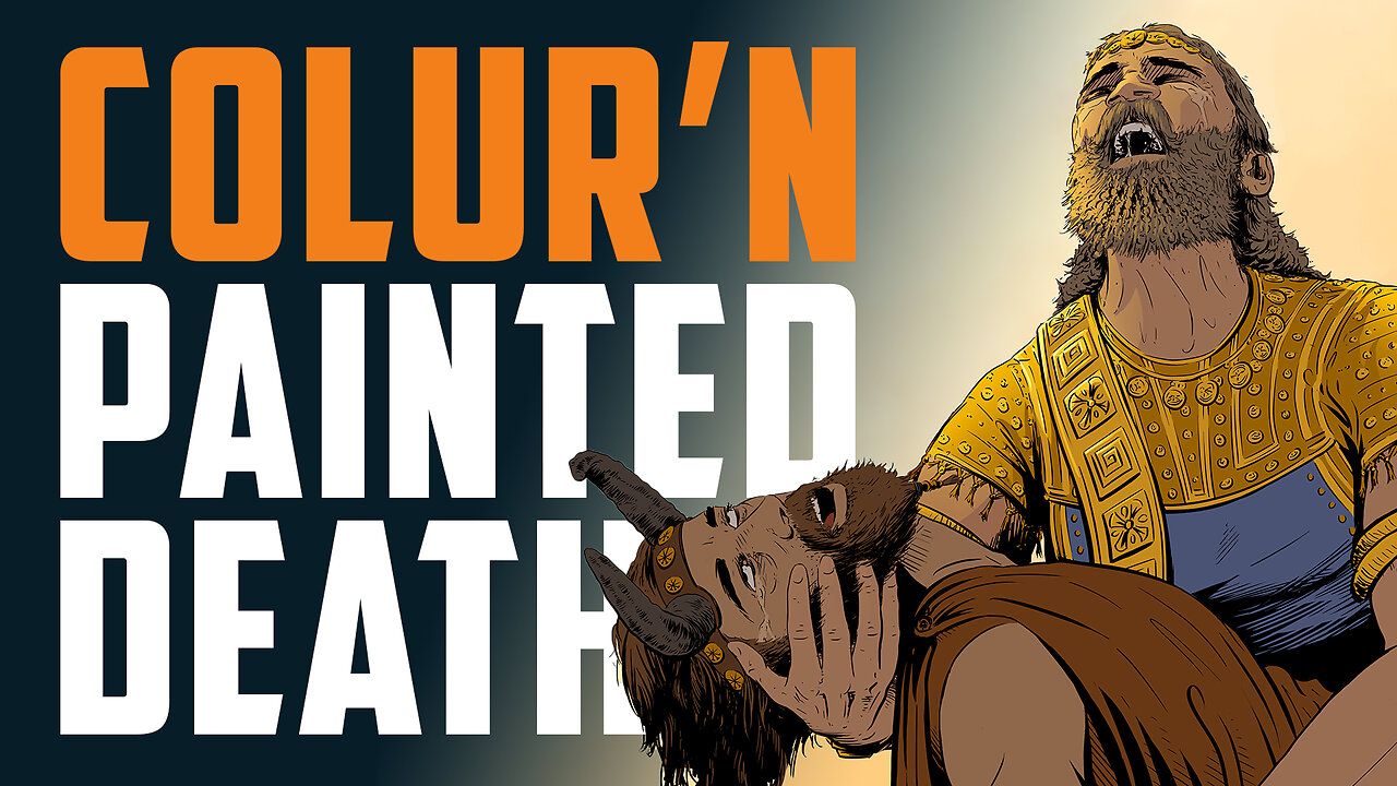 Finishing THAT Gilgamesh panel... Colur'n Painted Death