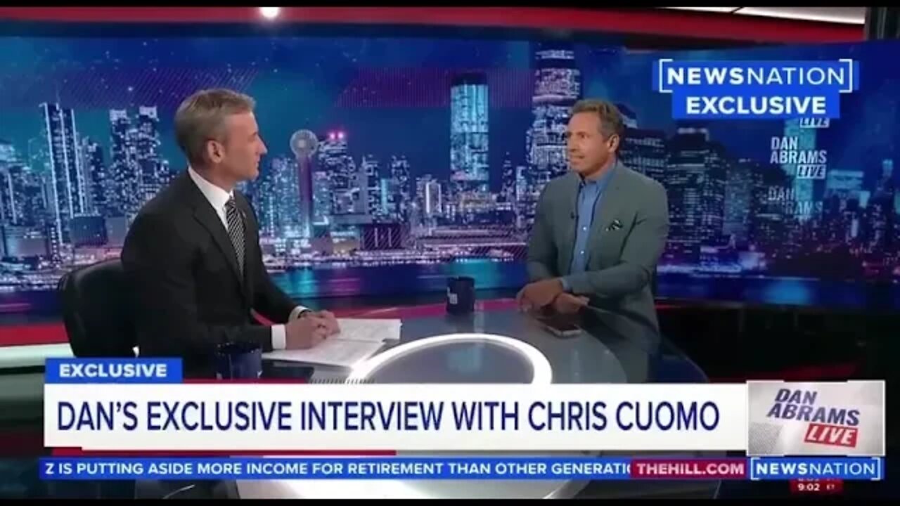 Disgraced anchor Chris Cuomo doesn’t like being called disgraced anchor Chris Cuomo 🤣