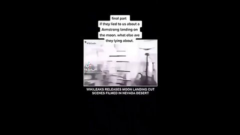 Stanley Kubricks hidden footage from fake moon landing