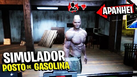 TOMEI UMA SURRA POR NAO PAGAR O EMPRESTIMO - GAS STATION SIMULATOR