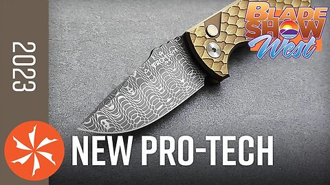 New Pro-Tech Knives at Blade Show West 2023 - KnifeCenter.com