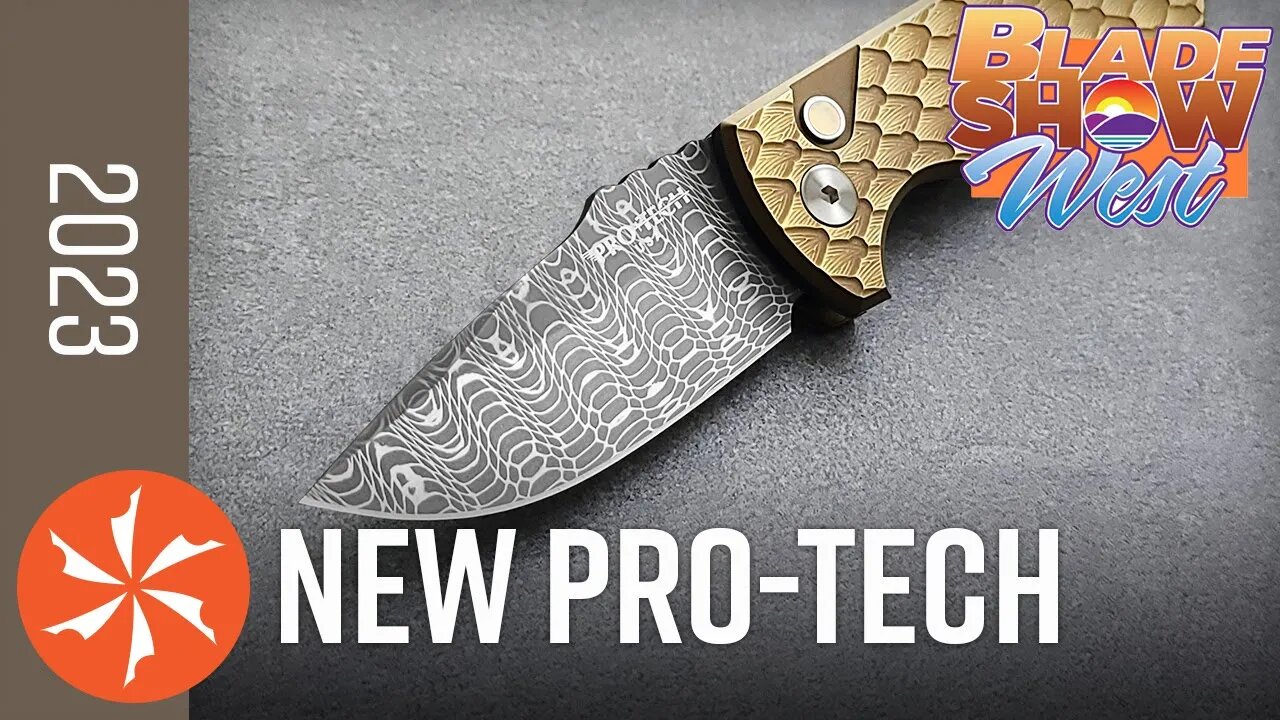 New Pro-Tech Knives at Blade Show West 2023 - KnifeCenter.com