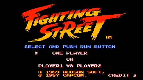 Fighting Street - (TG-16 CD) 1/2 - Beat 'em and Cheat 'em!