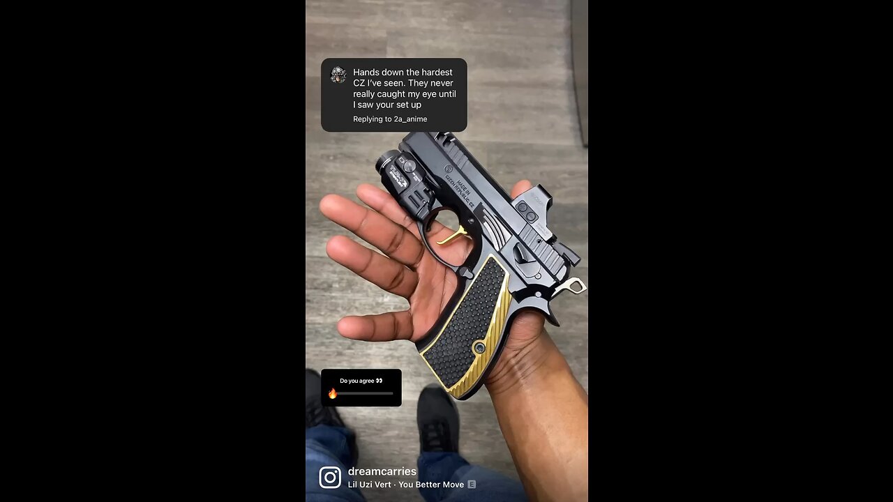 Hardest CZ P01 EDC Out There? #cz #dreamcarries #9mm