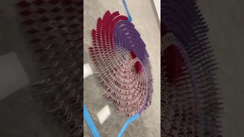 Dominoes doing the things they do