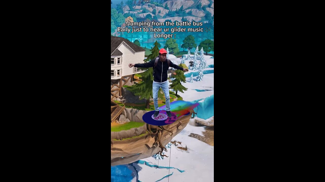 "Aerial Antics: Epic Fortnite Bus Launch for Supreme Glide Melodies! 🛫🎶 | Laugh-Out-Loud Skit"