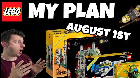 My LEGO August Release Day Plan