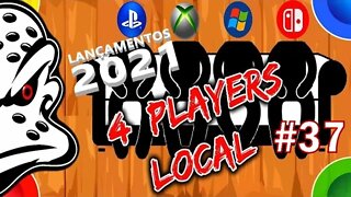 TOP 5 - JOGOS 4 PLAYERS LOCAL 2021/ MULTIJOGADOR - #37