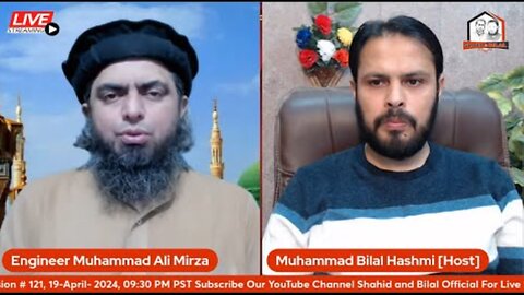 121-Live Q & A Session With Engineer Muhammad Ali Mirza (19-April-2024) | Shahid and Bilal Official
