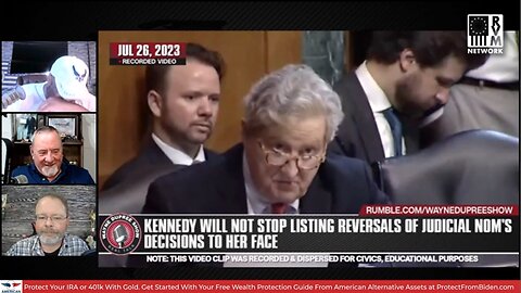 Senator Kennedy Won't Stop Listing Reversals Of Biden's Judicial Nominee's Decisions To Her Face