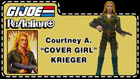 Courtney A. "Cover" Girl Krieger - G.I. Joe ReAction+ - Unboxing & Review