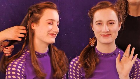 ASMR 😍 Lovely Hair Braiding with Gentle Hair Play, Soft Whispers, Extra Tingles, Fall Alseep Fast