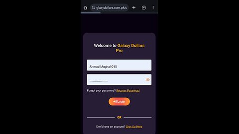 Galaxy Dollars-Earning Platform