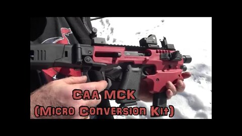 CAA MCK Micro Conversion Kit TEST FIRE!