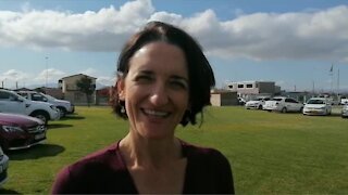 Helen White of ChildSafe during the launch of ChildSafe in Khayelitsha