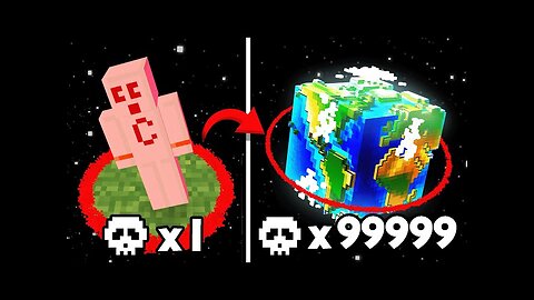 Minecraft but Death's =World Size