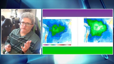 Meteorologia mostra chuva e granizo no Sul antes do frio precoce em grande parte do País