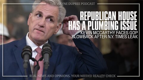 McCarthy In Jeopardy After House Repubs Learn Undermining Leaks