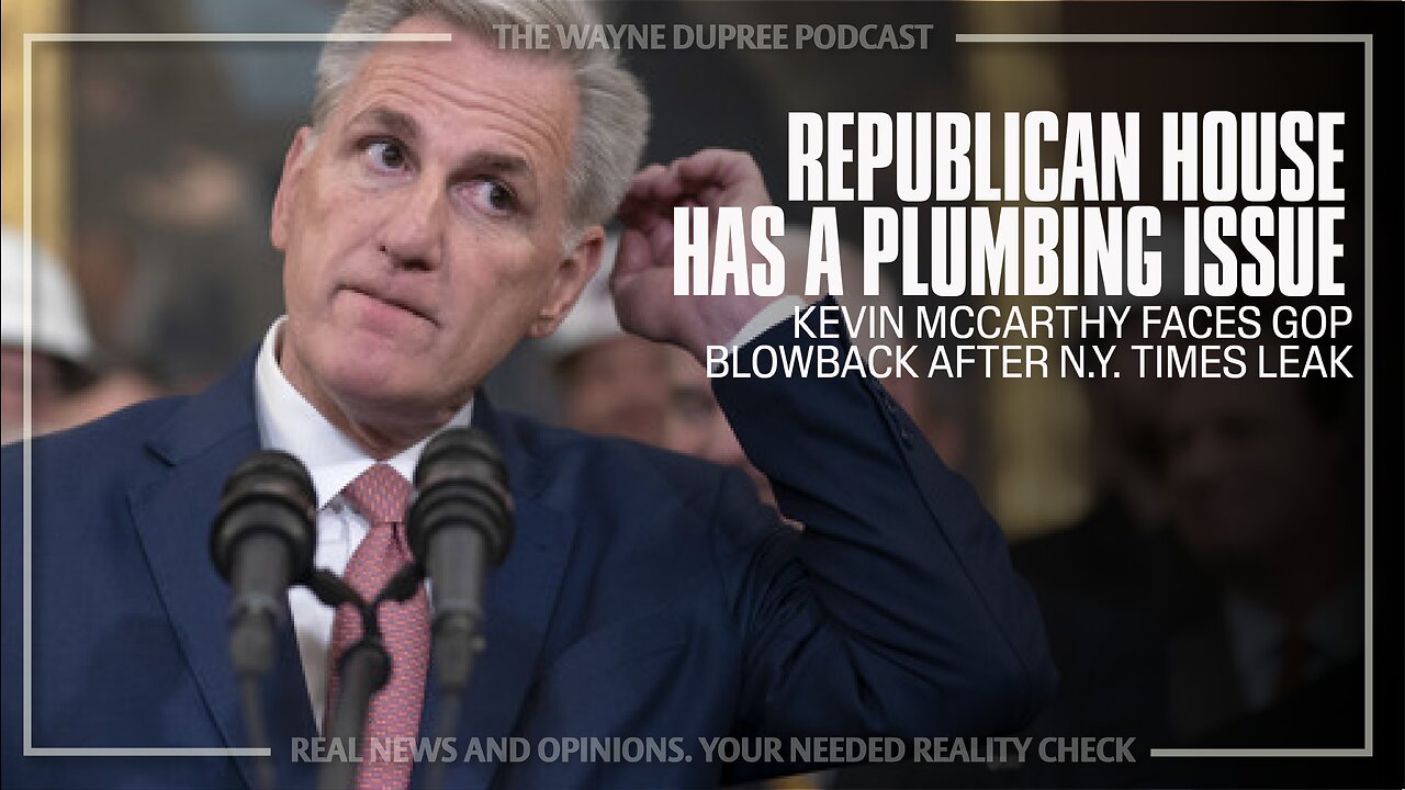 McCarthy In Jeopardy After House Repubs Learn Undermining Leaks