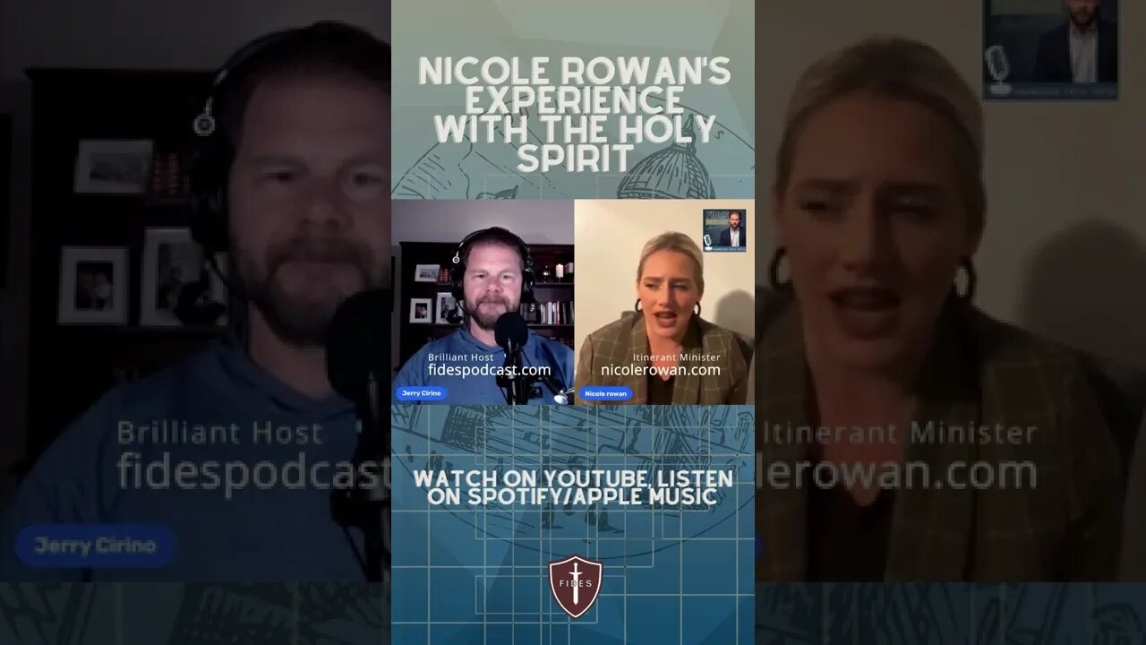 Nicole Rowan on Fides Podcast on how she turned to ministry