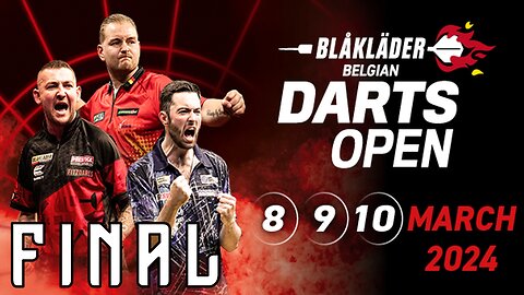 2024 Belgian Darts Open Littler v Cross