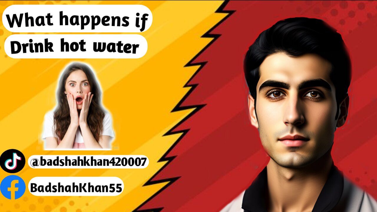 What happens if you drink hot water at empty stomach