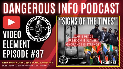 87 "Signs of the Time" Trump indictment, banking, BRIC's, gold & silver, Restrict Act