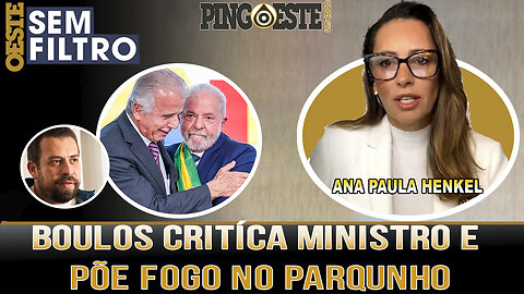 Boulos faz críticas a ministro de Lula [ANA PAULA HENKEL]