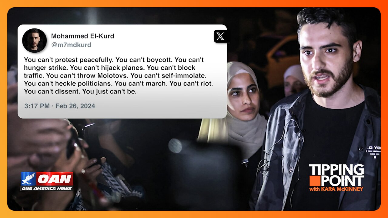 Palestinian Activist Complains About Inability to Hijack Planes | TIPPING POINT 🟧