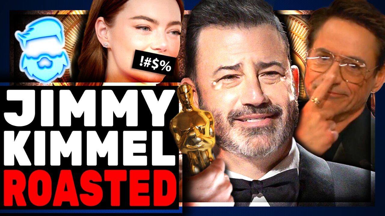 Jimmy Kimmel MELTDOWN At Oscars As He FLOPS & Falls For Epic Donald Trump Troll Live & Ratings TANK!