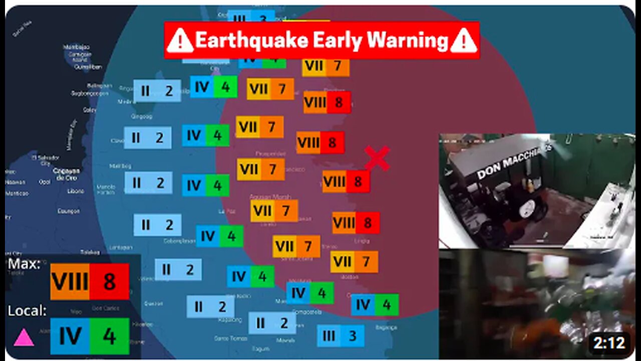 Magnitude 7.6 Mindanao, Philippines Earthquake [02/12/2023]