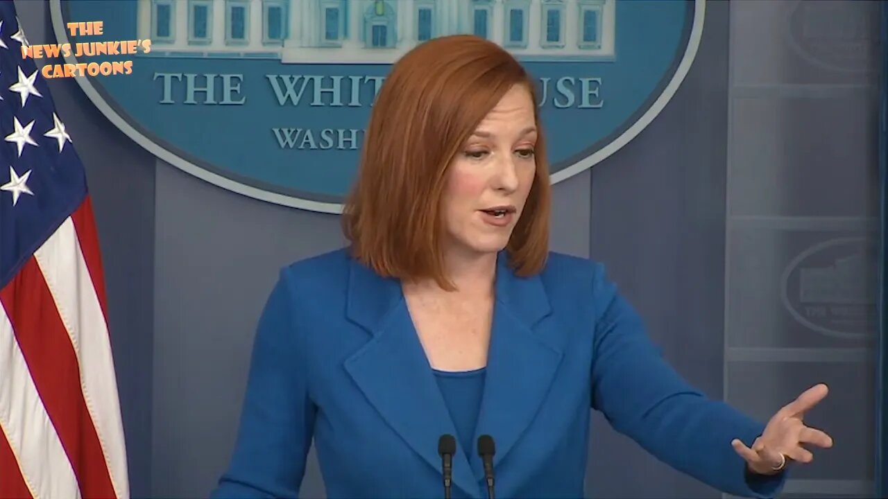 Psaki claims rise in crime caused by lack of gun control.