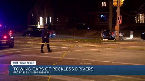 FPC approves resolution to allow Milwaukee police to tow reckless drivers