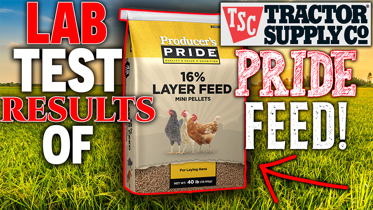 LAB Test RESULTS Of TRACTOR SUPPLY Pride FEED!