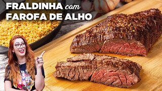 FRALDINHA COM FAROFA DE ALHO