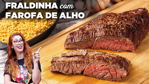 FRALDINHA COM FAROFA DE ALHO