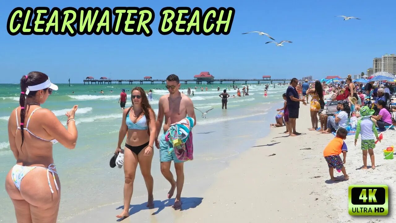 BIKINI PARADISE 4K (CLEARWATER BEACH FLORIDA)(PLEASE LIKE SHARE COMMENT AND SUBSCRIBE TO MY CHANNEL FOR WEEKLY CASH DRAWINGS GIVEAWAY$$$)