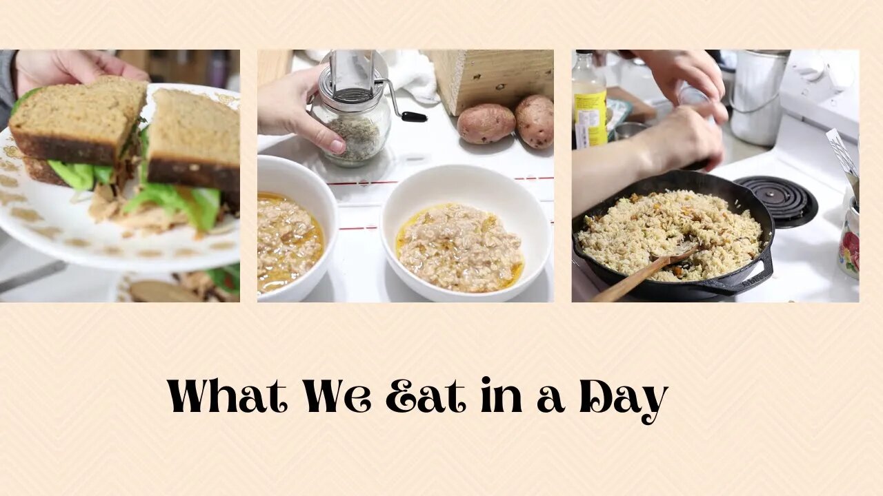 What we eat in a day || Cook with me