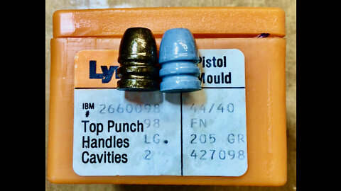 Casting the Lyman 427098 for the 44-40