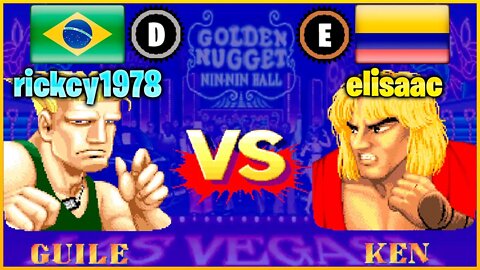 Street Fighter II': Champion Edition (rickcy1978 Vs. elisaac) [Brazil Vs. Colombia]