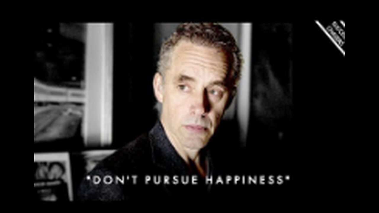 'Happiness Is NOT The Purpose of LIFE' - Jordan Peterson Motivation