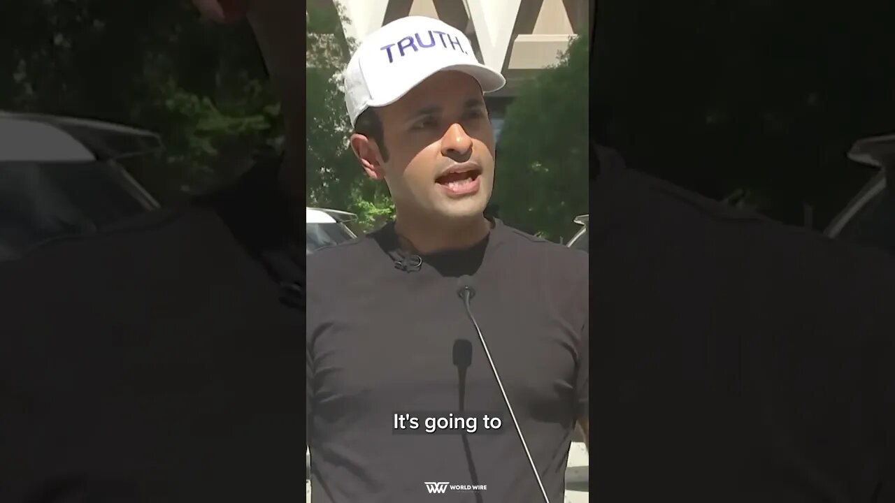 Gop Primary Competitor Vivek Ramaswamy Asks Campaigns To Promise Trump Pardon-World-Wire #shorts