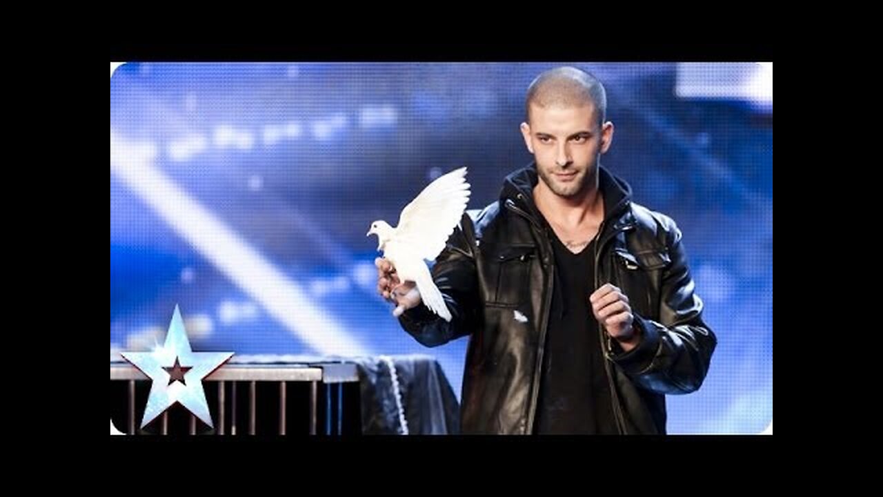 Darcy Oake's jaw-dropping dove illusions | Britain's Got Talent 2014