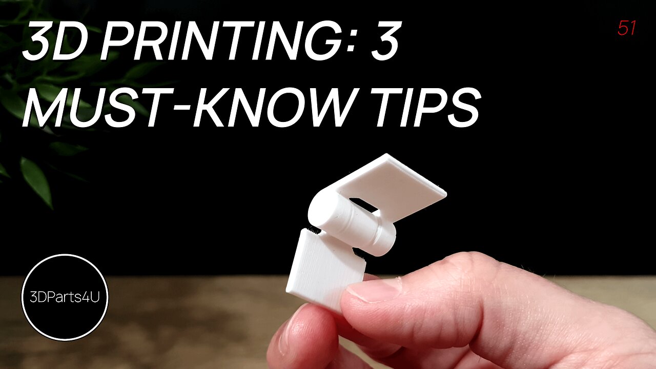🚨 3 3D Printing Tips You MUST Know - 3D Print Troubleshooting - 3D Printing Getting Started