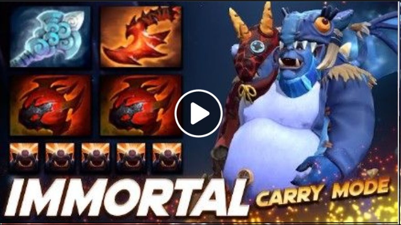 Ogre Magi Carry Mode Beast - Dota 2 Pro Gameplay