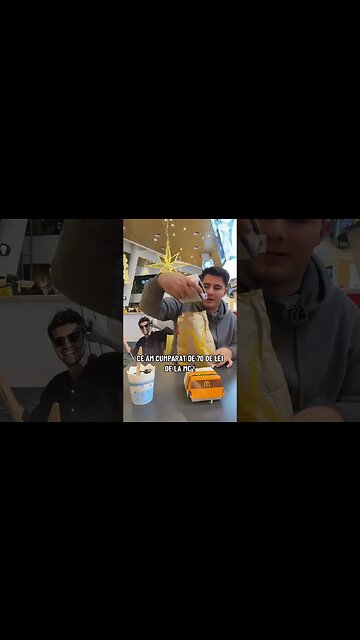 CE AM CUMPARAT DE 70 DE LEI DE LA MCDONALDS