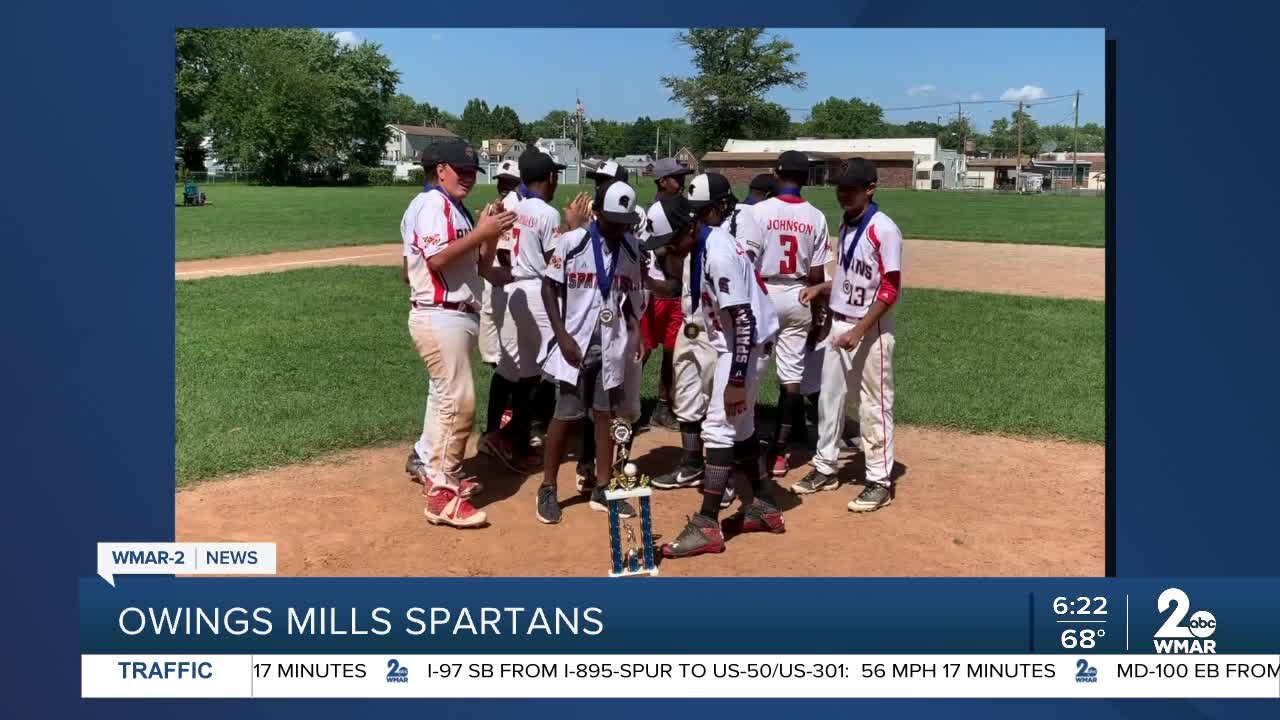 Good Morning Maryland from the Owings Mills Spartans